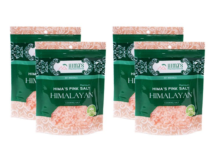 [4 TÚi] Muối Hồng Himalaya Hima's 500gr Mịn/Hạt